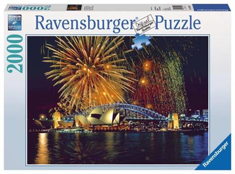 Ravensburger - Puzzle Fuochi d'artificio a Sydney, 2000 Pezzi, Puzzle Adulti