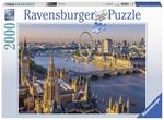 Ravensburger - Puzzle Atmosfera londinese, 2000 Pezzi, Puzzle Adulti