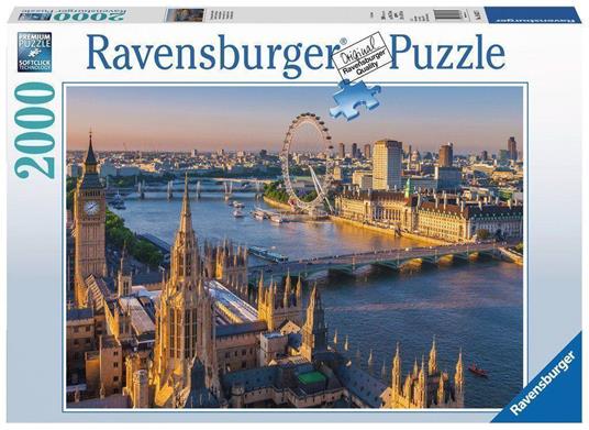 Ravensburger - Puzzle Atmosfera londinese, 2000 Pezzi, Puzzle Adulti - 24