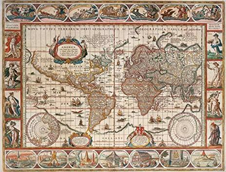 Ravensburger - Puzzle Mappamondo 1650, 2000 Pezzi, Puzzle Adulti - 4