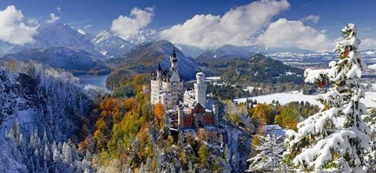 Ravensburger - Puzzle Castello di Neuschwanstein, Collezione Panorama, 2000 Pezzi, Puzzle Adulti - 8