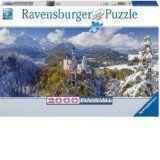 Ravensburger - Puzzle Castello di Neuschwanstein, Collezione Panorama, 2000 Pezzi, Puzzle Adulti