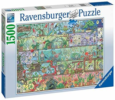 Ravensburger - Puzzle Gnomo a scaffale, 1500 Pezzi, Puzzle Adulti - 4