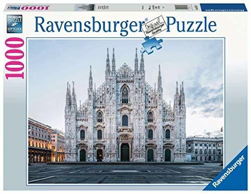 Ravensburger - Puzzle Duomo di Milano, 1000 Pezzi, Puzzle Adulti