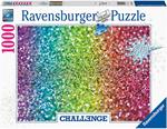 Ravensburger - Puzzle Glitter, Collezione Challenge, 1000 Pezzi, Puzzle Adulti