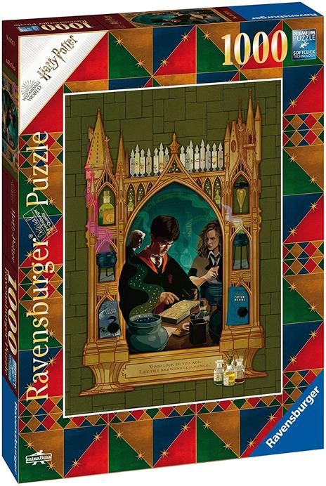 Ravensburger - Puzzle Harry Potter F, Collezione Book Edition, 1000 Pezzi, Puzzle Adulti - 2