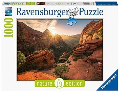 Ravensburger - Puzzle Zion Canyon USA, Collezione Nature Edition, 1000 Pezzi, Puzzle Adulti - 5