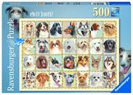 Puzzle Ravensburger Ritratti di cani 500 pezzi