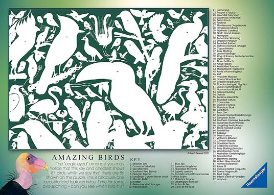 Ravensburger - Puzzle Uccelli incredibili, 1000 Pezzi, Puzzle Adulti - 4