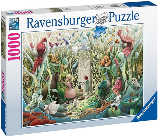 Ravensburger - Puzzle Il giardino segreto, 1000 Pezzi, Puzzle Adulti -  Ravensburger - 1000 pezzi Fantasy e disegni - Puzzle da 300 a 1000 pezzi -  Giocattoli