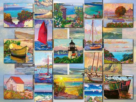Ravensburger - Puzzle Collage costiero, 1500 Pezzi, Puzzle Adulti - 2