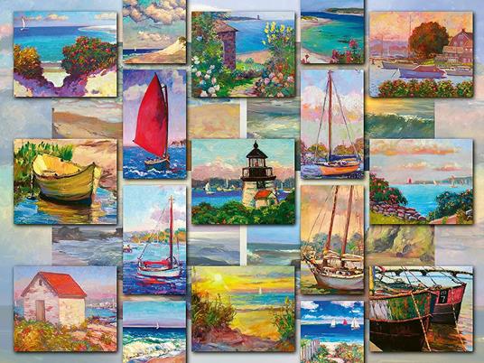 Ravensburger - Puzzle Collage costiero, 1500 Pezzi, Puzzle Adulti - 2