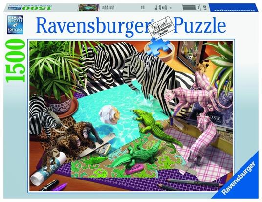 Ravensburger - Puzzle Avventure di origami, 1500 Pezzi, Puzzle Adulti
