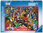 Ravensburger - Puzzle DC Comics Challenge, Collezione Challenge, 1000 Pezzi, Puzzle Adulti