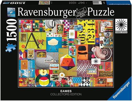 Ravensburger - Puzzle Eames House of Cards, 1500 Pezzi, Puzzle Adulti - 2