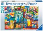 Ravensburger - Puzzle Arte quotidiana, 2000 Pezzi, Puzzle Adulti