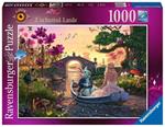 Ravensburger - Enchanted Lands, Il paese delle meraviglie, Look and find, 1000 Pezzi, Puzzle Adulti
