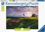 Ravensburger - Puzzle Risaie a Bali, 500 Pezzi, Puzzle Adulti