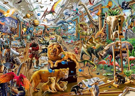 Ravensburger - Puzzle Il museo vivente, 1000 Pezzi, Puzzle Adulti - 2