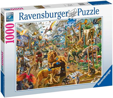 Ravensburger - Puzzle Il museo vivente, 1000 Pezzi, Puzzle Adulti - 3