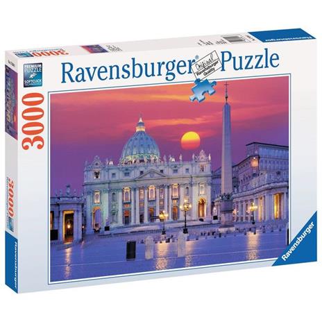 Ravensburger - Puzzle Basilica di San Pietro, 3000 Pezzi, Puzzle Adulti - 2