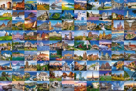 3000 Teile. 99 Beautiful Places of Europe. Ravensburger 99 Beautiful Places in Europe Puzzle a blocchi 3000 pezzo(i) - 2