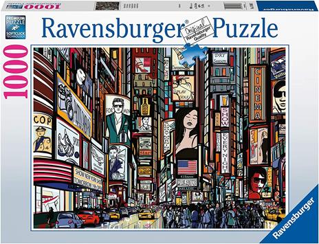 Ravensburger - Puzzle Vivace New York, 1000 Pezzi, Puzzle Adulti
