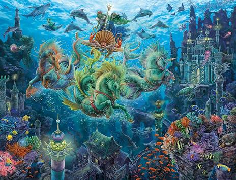 Ravensburger - Puzzle La magia degli abissi, 2000 Pezzi, Puzzle Adulti - 3