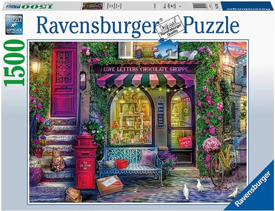 Ravensburger - Puzzle La pasticceria, 1500 Pezzi, Puzzle Adulti