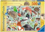 Ravensburger - Puzzle I Visitatori del Giardino, 500 Pezzi, Puzzle Adulti