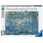 Ravensburger - Puzzle Monet: Waterlilies, Art Collection, 1000 Pezzi, Puzzle Adulti