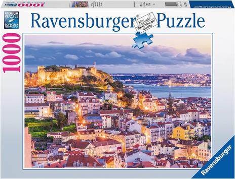 Ravensburger - Puzzle Lisbona, 1000 Pezzi, Puzzle Adulti