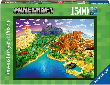 Ravensburger - Puzzle Minecraft, 1500 Pezzi, Puzzle Adulti - 2