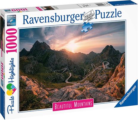 Ravensburger - Puzzle Sierra de Tramuntana, Indonesia, Collezione Beautiful Mountains, 1000 Pezzi, Puzzle Adulti - 3