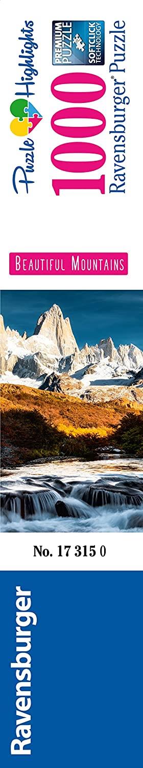 Ravensburger - Puzzle Fitz Roy, Patagonia, Collezione Beautiful Mountains, 1000 Pezzi, Puzzle Adulti - 5