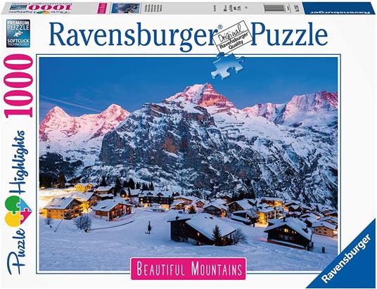 Ravensburger - Puzzle Fitz Roy, Patagonia, Collezione Beautiful Mountains, 1000 Pezzi, Puzzle Adulti - 6