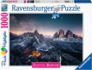 Ravensburger - Puzzle Le Tre Cime di Lavaredo, Collezione Beautiful Mountains, 1000 Pezzi, Puzzle Adulti