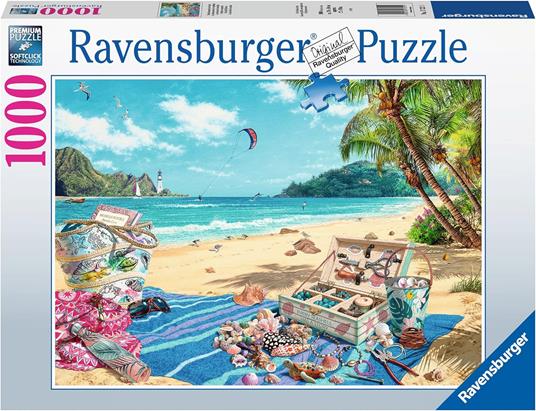 Ravensburger - Puzzle La collezione di conchiglie, 1000 Pezzi, Puzzle Adulti