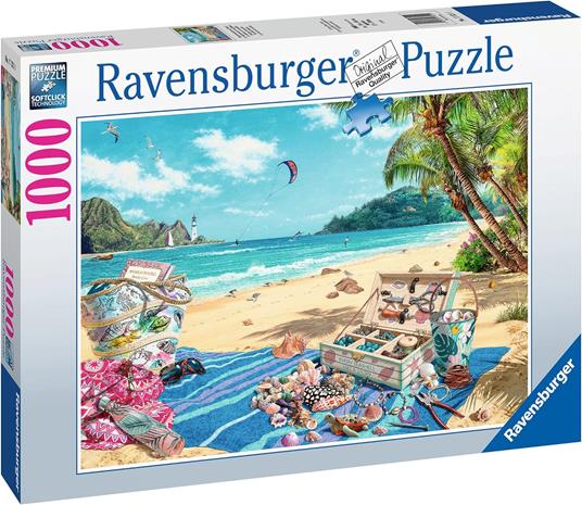 Ravensburger - Puzzle La collezione di conchiglie, 1000 Pezzi, Puzzle Adulti - 2