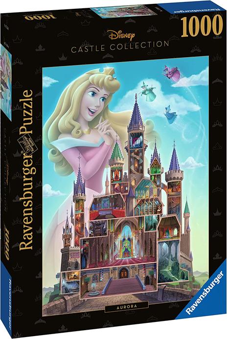 Ravensburger - Puzzle Jasmine - Disney Castles, Collezione Disney Collector's Edition, 1000 Pezzi, Puzzle Adulti - 5