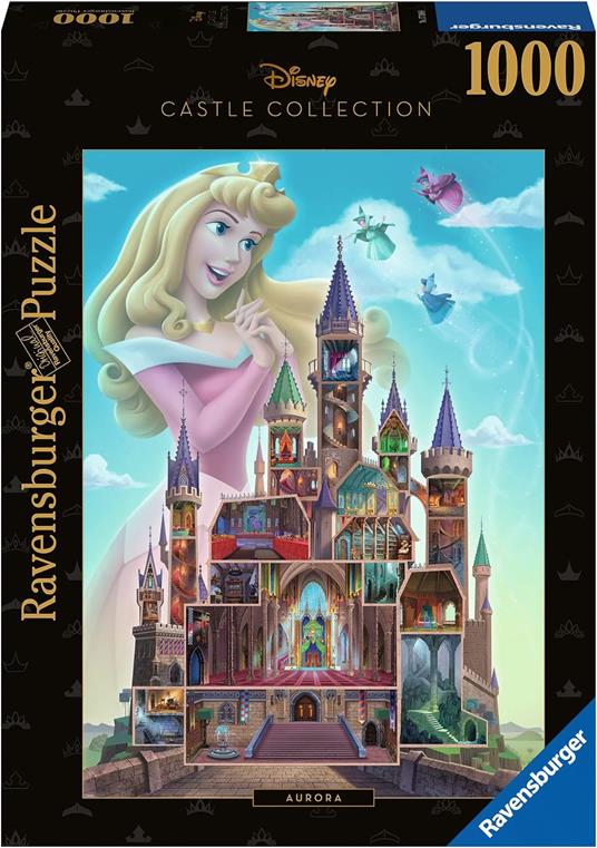 Ravensburger - Puzzle Elsa - Disney Castles, Collezione Disney Collector's Edition, 1000 Pezzi, Puzzle Adulti - 4