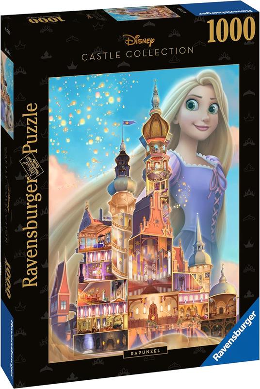 Ravensburger - PuzzleRapunzel - Disney Castles, Collezione Disney Collector's Edition, 1000 Pezzi, Puzzle Adulti - 2