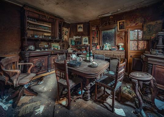 Ravensburger - Puzzle La vecchia sala da pranzo, Collezione Lost Places, 1000 Pezzi, Puzzle Adulti - 3