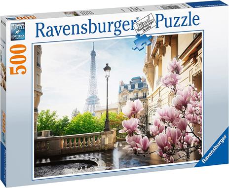 Ravensburger - Puzzle Primavera a Parigi, 500 Pezzi, Puzzle Adulti - 2
