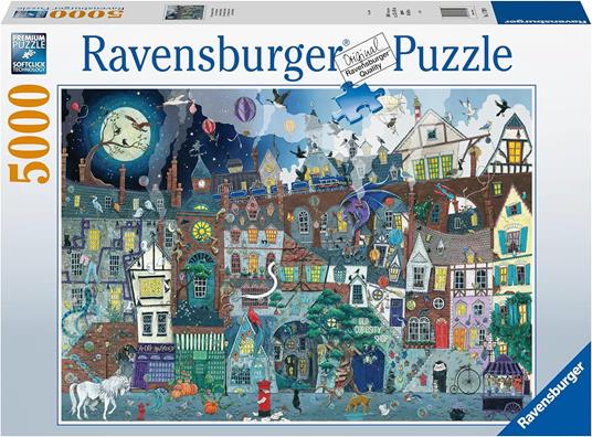 Ravensburger - Puzzle Strada Vittoriana, 5000 Pezzi, Puzzle Adulti