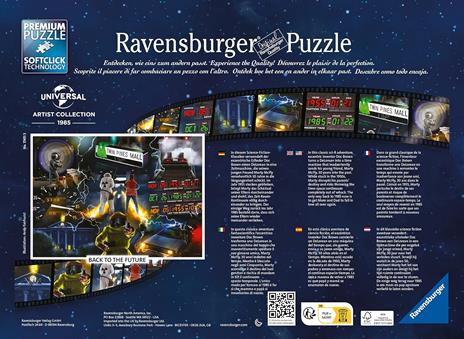 Ravensburger - Puzzle Back to the future, 1000 Pezzi, Puzzle Adulti - 3