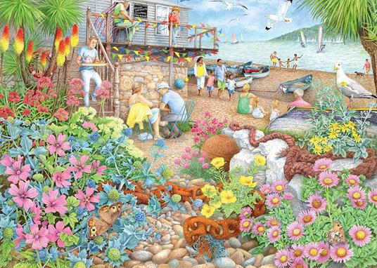 Ravensburger - Puzzle Caffetteria sulla spiaggia, 1000 Pezzi, Puzzle Adulti - 2