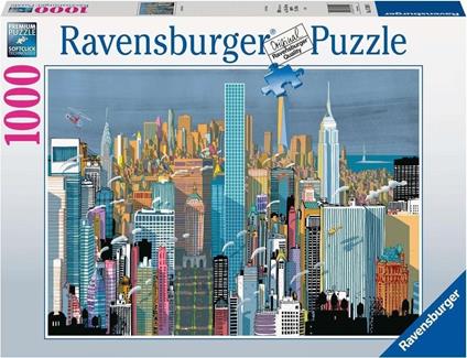Ravensburger - Puzzle I am New York, 1000 Pezzi, Puzzle Adulti