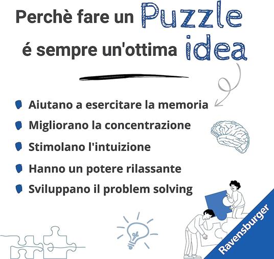 Ravensburger - Puzzle Cartolina dalla Liguria, 1000 Pezzi, Idea regalo, per Lei o Lui, Puzzle Adulti - 4