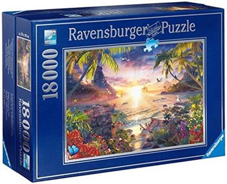 Tramonto Paradisiaco Puzzle 18000 pezzi Ravensburger (17824) - Ravensburger  - 18000 pezzi - Puzzle da 1000 a 3000 pezzi - Giocattoli